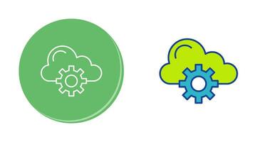 cloud computing vector icon