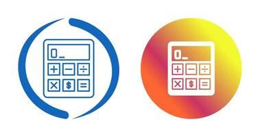 rekenmachine vector pictogram