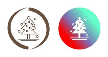 kerstboom vector pictogram