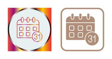 kalender vector pictogram