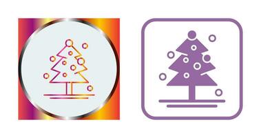 kerstboom vector pictogram