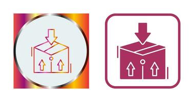 pakket vector pictogram