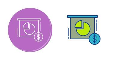 cirkeldiagram vector pictogram