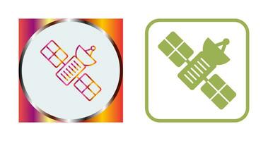 satelliet vector pictogram