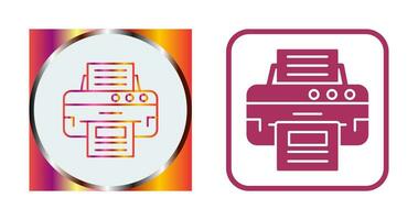 printer vector pictogram