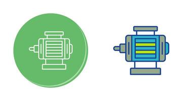 elektrisch motor vector icoon