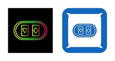 kaarten tafel vector icoon