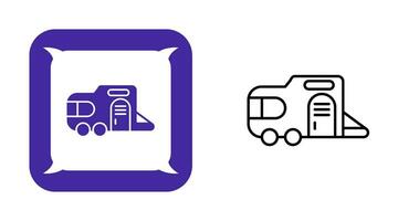 caravan vector pictogram