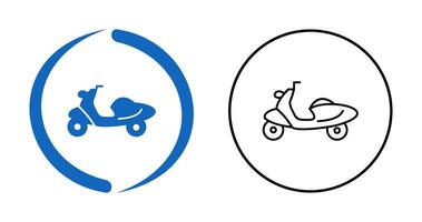 scooter vector pictogram