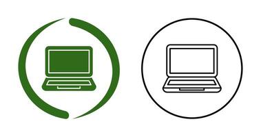 laptop vector pictogram