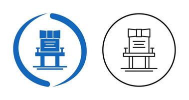 stoel vector pictogram