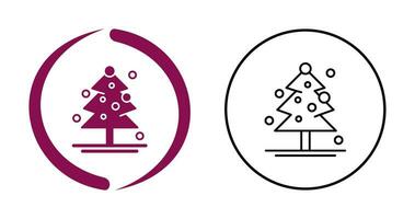 kerstboom vector pictogram