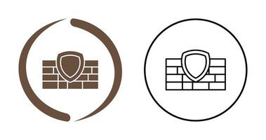 firewall vector pictogram