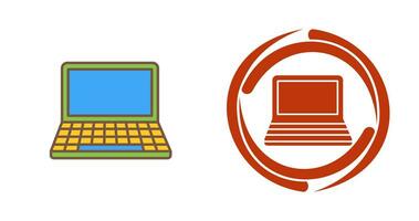 laptop vector pictogram