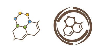 molecuul vector pictogram