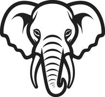 olifant vector logo icoon voor een ondersteunend merk olifant vector logo icoon voor een zorgzaam bedrijf