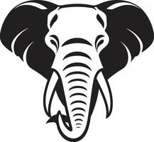 olifant vector logo icoon voor een merk dat is wild Bij hart olifant vector logo icoon voor een merk dat is vrij naar worden u