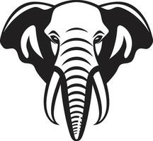 olifant vector logo icoon voor een merk dat maakt u glimlach olifant vector logo icoon voor een merk dat is wild Bij hart