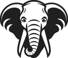 olifant vector logo icoon voor een toegewijd merk olifant vector logo icoon voor een samenwerkend bedrijf