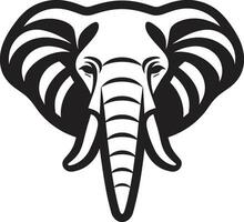 olifant vector logo icoon voor een betrouwbaar merk olifant vector logo icoon voor een betrouwbaar bedrijf