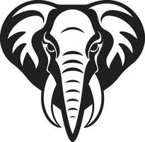 olifant vector logo icoon voor een handgemaakt merk olifant vector logo icoon voor een uniek merk