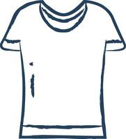 choker top hand- getrokken vector illustratie