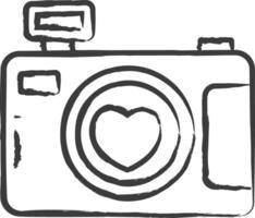 camera hand- getrokken vector illustratie