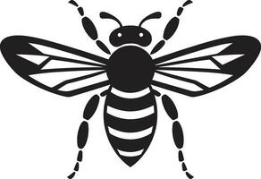 dieren in het wild machtig verdediger vector symbool emblematisch bijenkorf voogd horzel icoon