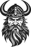 ebon ontdekkingsreiziger een viking mascotte van avontuur roer van de valkyrie een vrouwelijk viking icoon vector