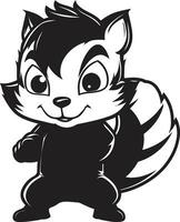 chipmunk logo icoon voor web chipmunk logo icoon voor mobiel vector