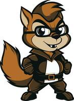 chipmunk logo icoon voor app chipmunk logo icoon voor sociaal media vector