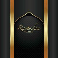 Ramadan kareem poster ontwerp. vector illustratie voor Islam vastend festival evenement