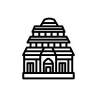 konark zon icoon in vector. illustratie vector