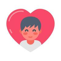 liefde kinderen icoon in vector. illustratie vector