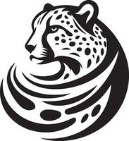 Jachtluipaard logo concept vector illustratie 20