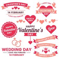 Valentine-sjabloonbanner Vectorachtergrond voor banner vector