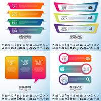 Infographics ontwerpsjabloon vector