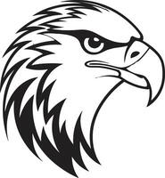 gevederde majesteit zwart adelaar logo vector icoon stijgend hoog zwart adelaar ontwerp embleem