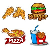 fastfood vector compilatie