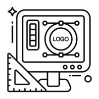 premie downloaden icoon van logo ontwerp vector