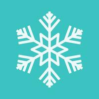 sneeuwvlok icoon winter weer klem kunst vector illustratie