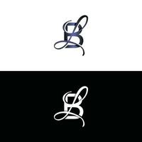 brief bl luxe modern monogram logo vector ontwerp, logo eerste vector Mark element grafisch illustratie ontwerp sjabloon
