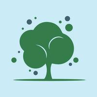 bomen illustraties. kan worden gebruikt naar illustreren ieder natuur of gezond levensstijl onderwerp vector