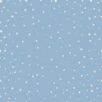 witte sneeuw vallen op blauwe achtergrond naadloze patroon christmas vector