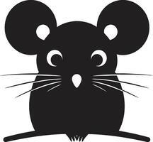 muis in de wild natuur geïnspireerd vectoren schattig en knuffelig muis vector tekens