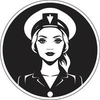 vector verpleegsters symbolen van veerkracht en vriendelijkheid digitaal eerbetuigingen naar verpleging heroes