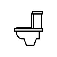 toilet icoon ontwerp vector sjabloon