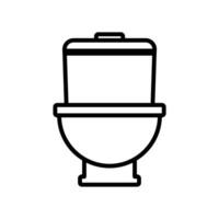 toilet icoon ontwerp vector sjabloon