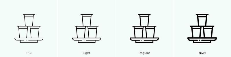 het schieten spel icoon. dun, licht, regelmatig en stoutmoedig stijl ontwerp geïsoleerd Aan wit achtergrond vector