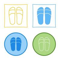 slippers vector icoon